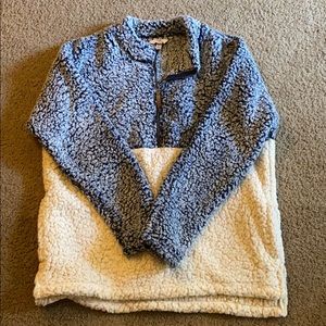 Teddy Sweater Zip Up